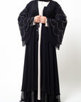 Double Tiered Flare Chiffon Abaya
