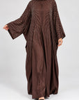 Chocolate Brown Shimmer Farasha