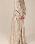 Desert Bronze Closed Butterfly Abaya With Stone Work (Pre-order Despatch November 20th 2025)