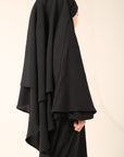 Girls Khimar Set with Abaya - Black