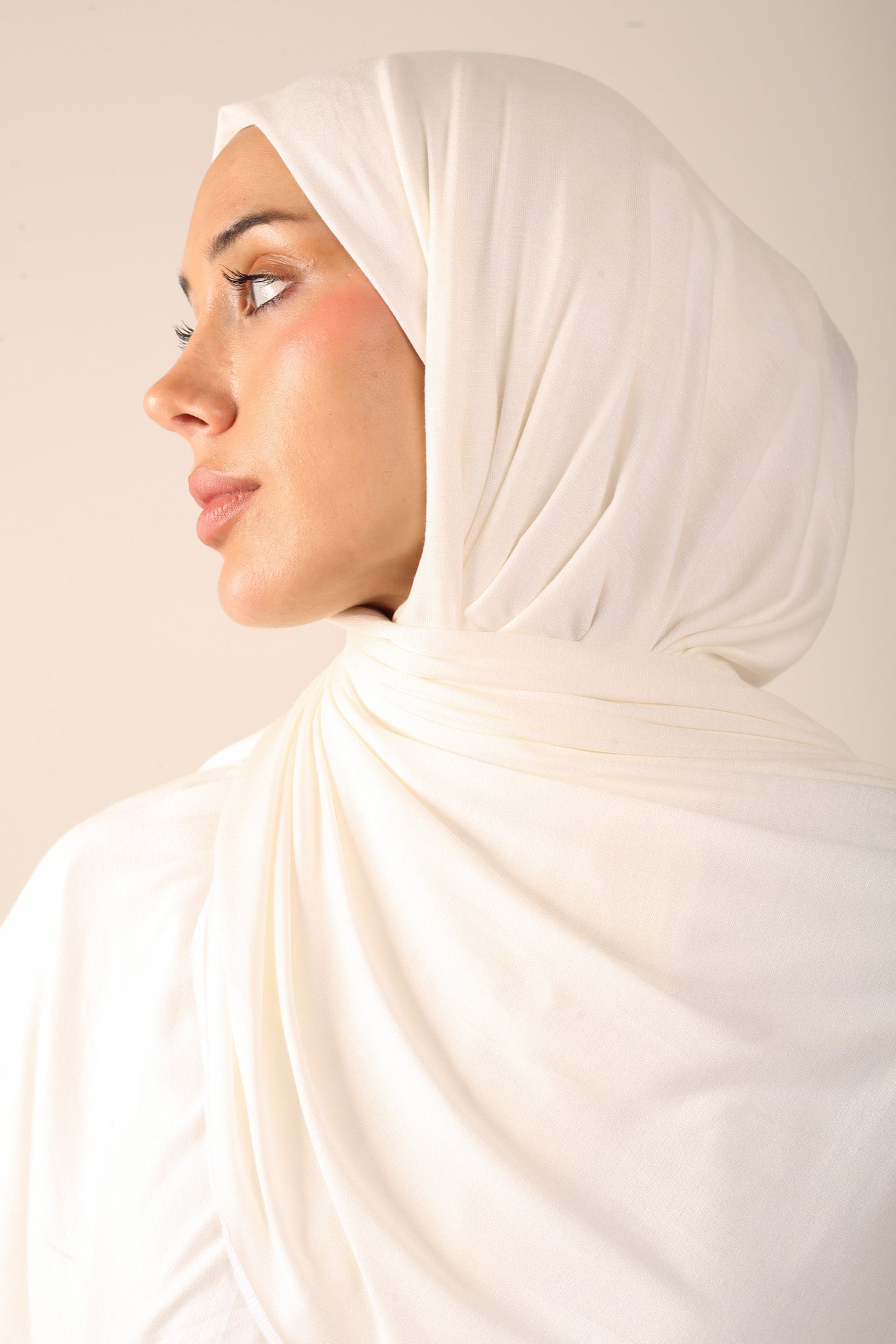 White Jersey Hijab