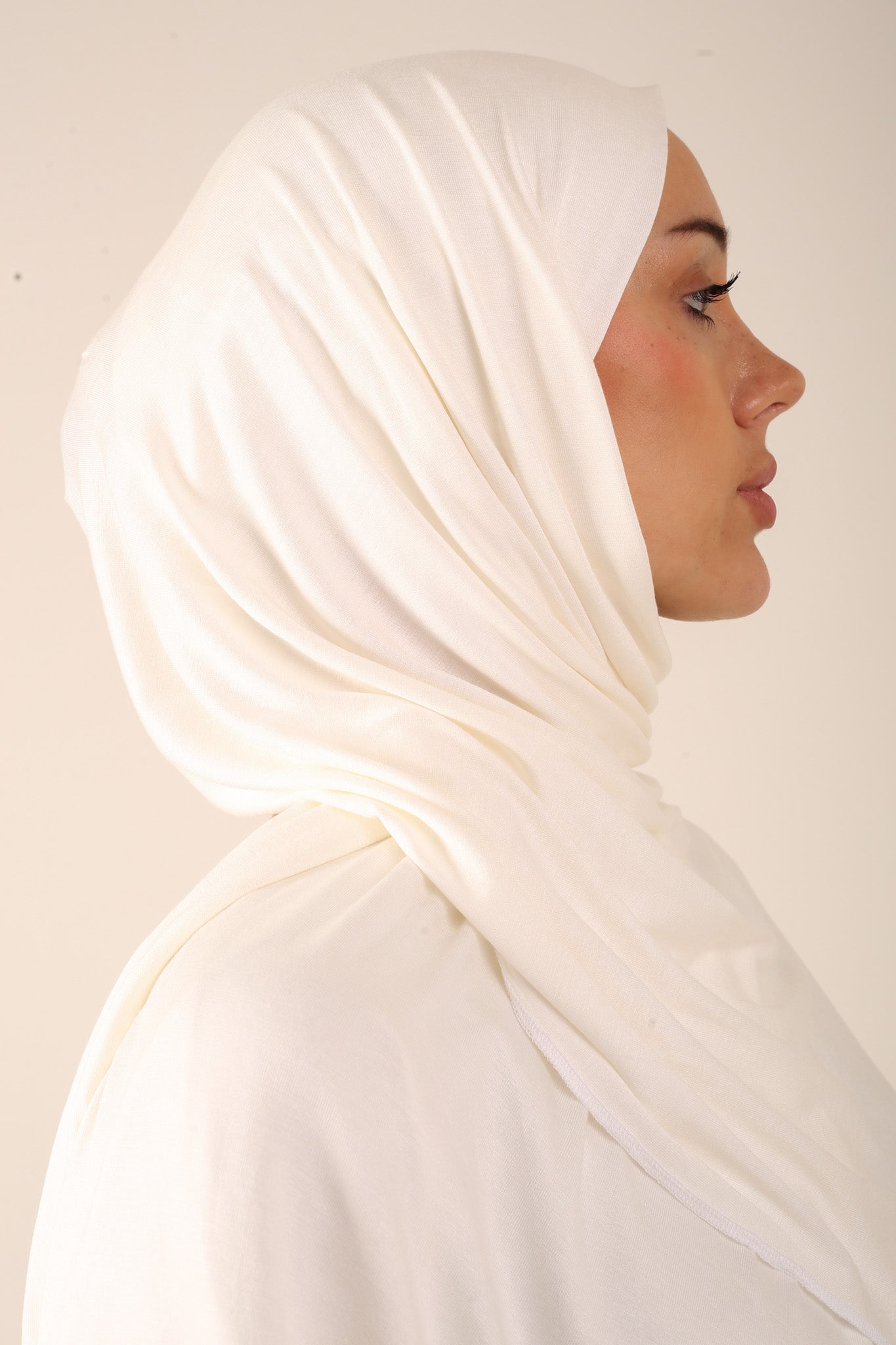 White Jersey Hijab
