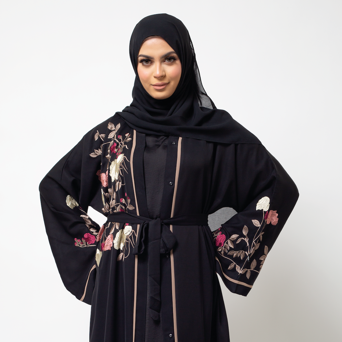 Floral Bouqet Abaya