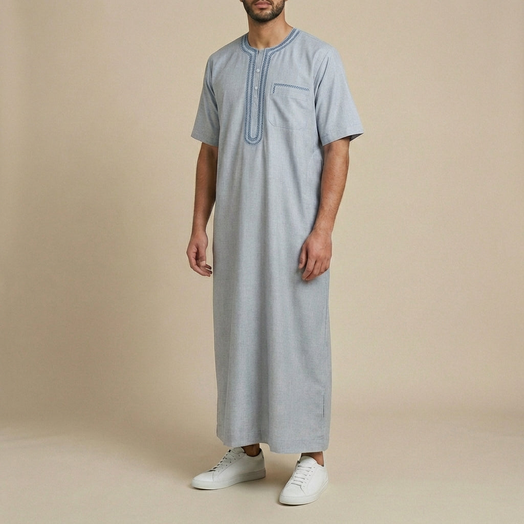 Blue Gulf Thobe - Limited Edition
