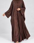 Chocolate Brown Shimmer Farasha