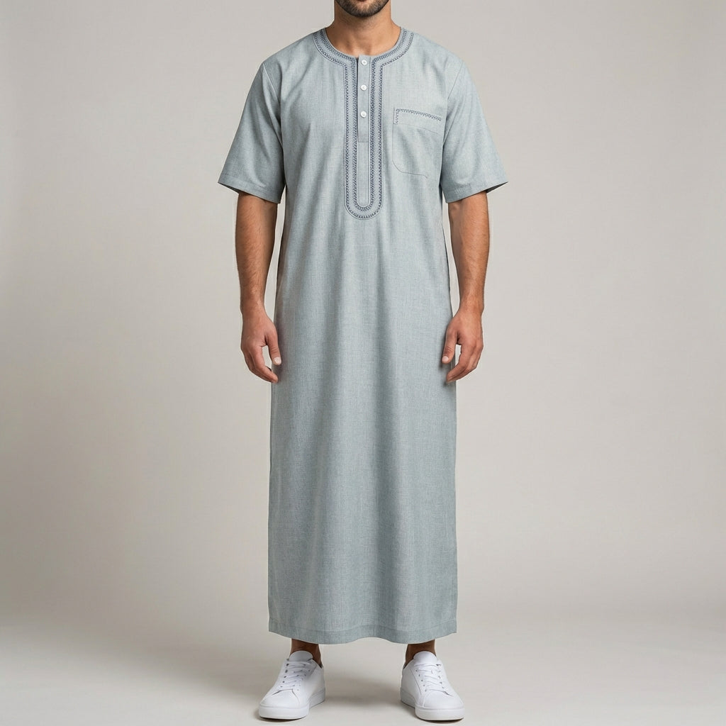 Light Blue Gulf Thobe - Limited Edition