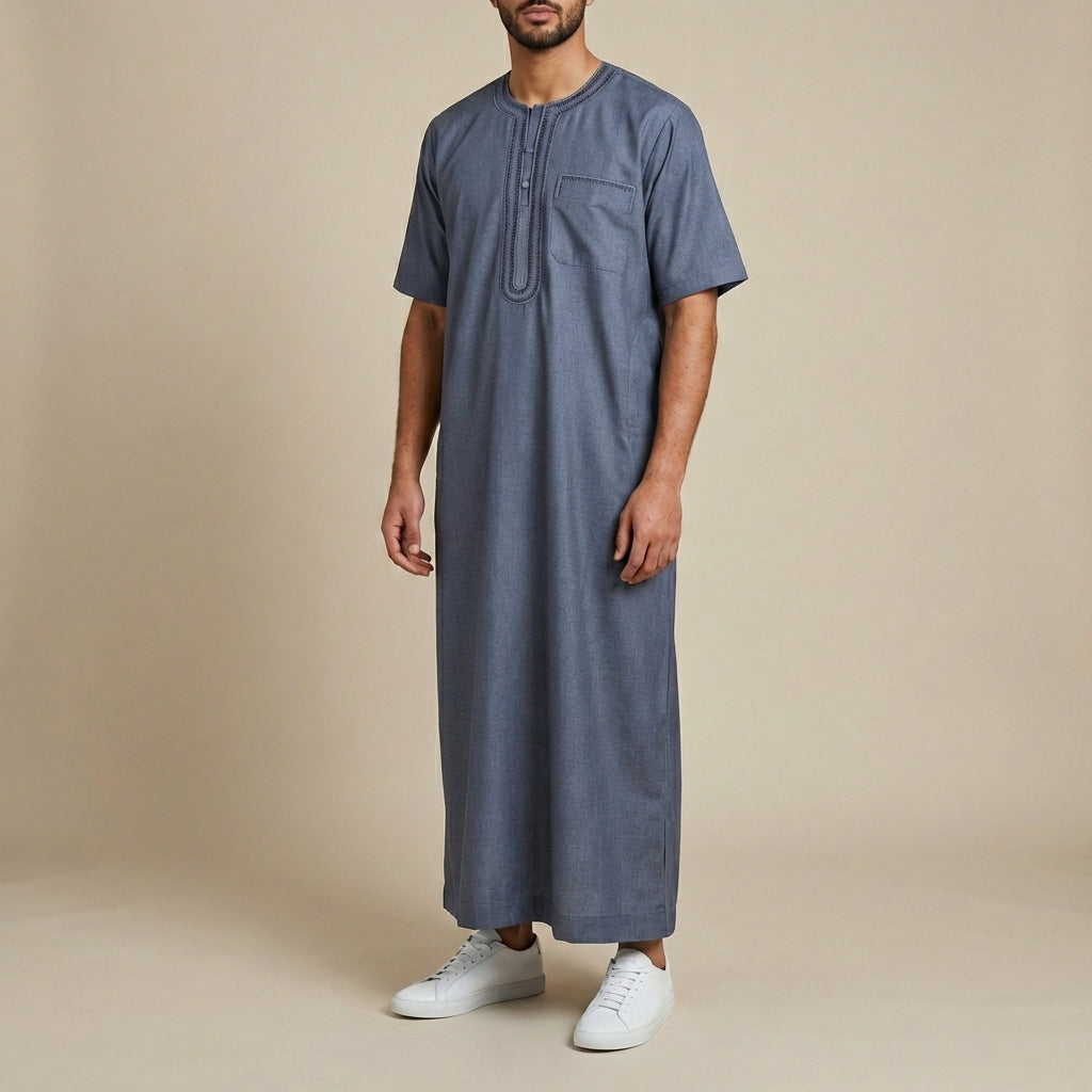 Navy Gulf Thobe - Limited Edition