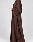 Chocolate Brown Shimmer Farasha