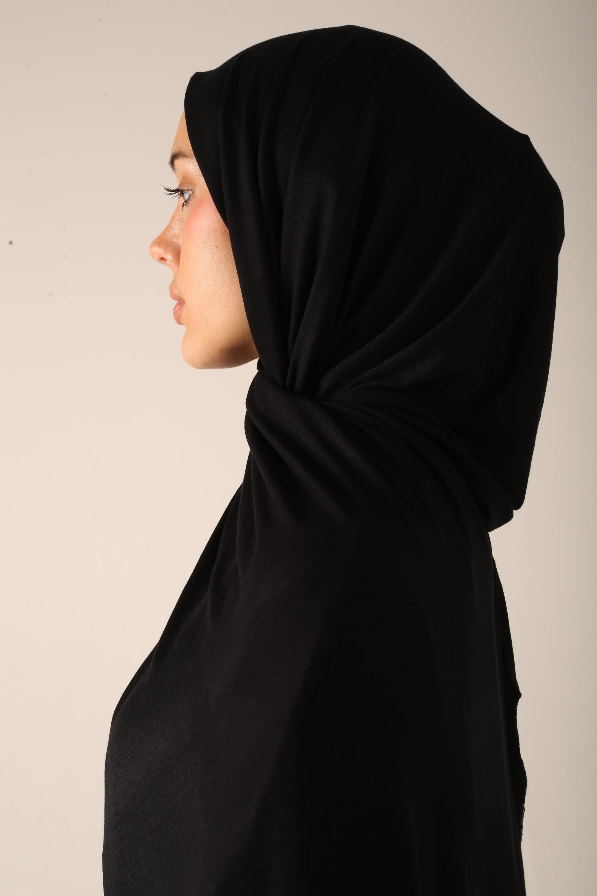 Black Jersey Hijab