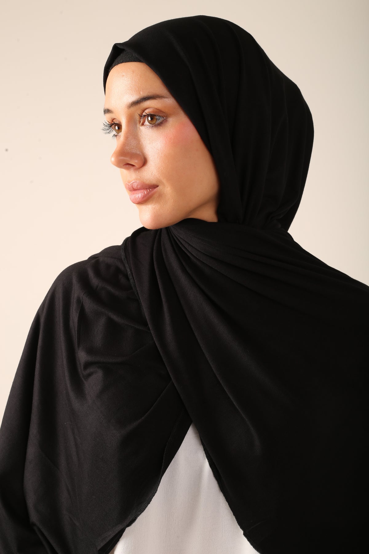 Black Jersey Hijab