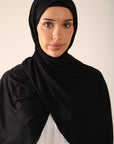 Black Jersey Hijab