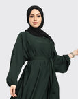 Bottle Green Essential Abaya