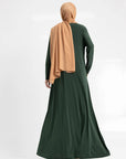 Bottle Green Everyday Abaya