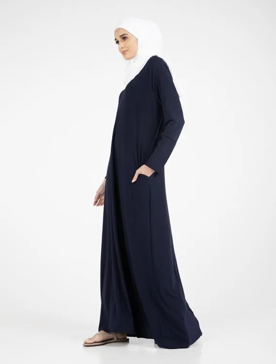 Navy Everyday Abaya (PRE-ORDER ITEM, DESPATCH MID FEBRUARY 2025)