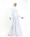 White Everyday Abaya