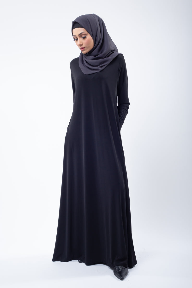 Black Everyday Abaya