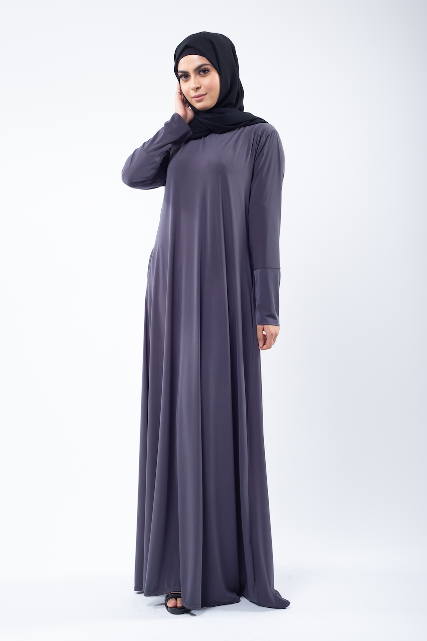 Grey Everyday Abaya