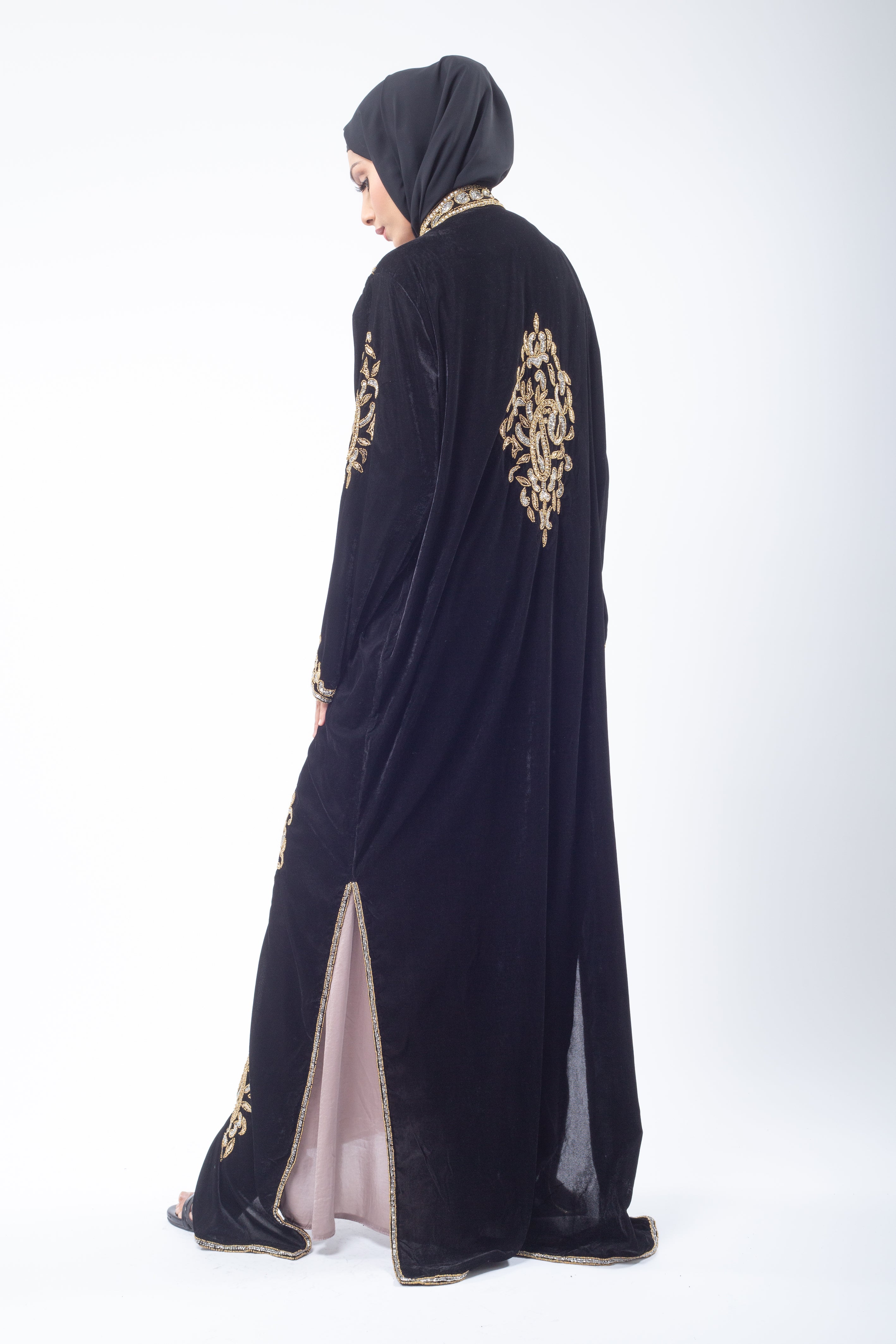 Slim fit store abaya