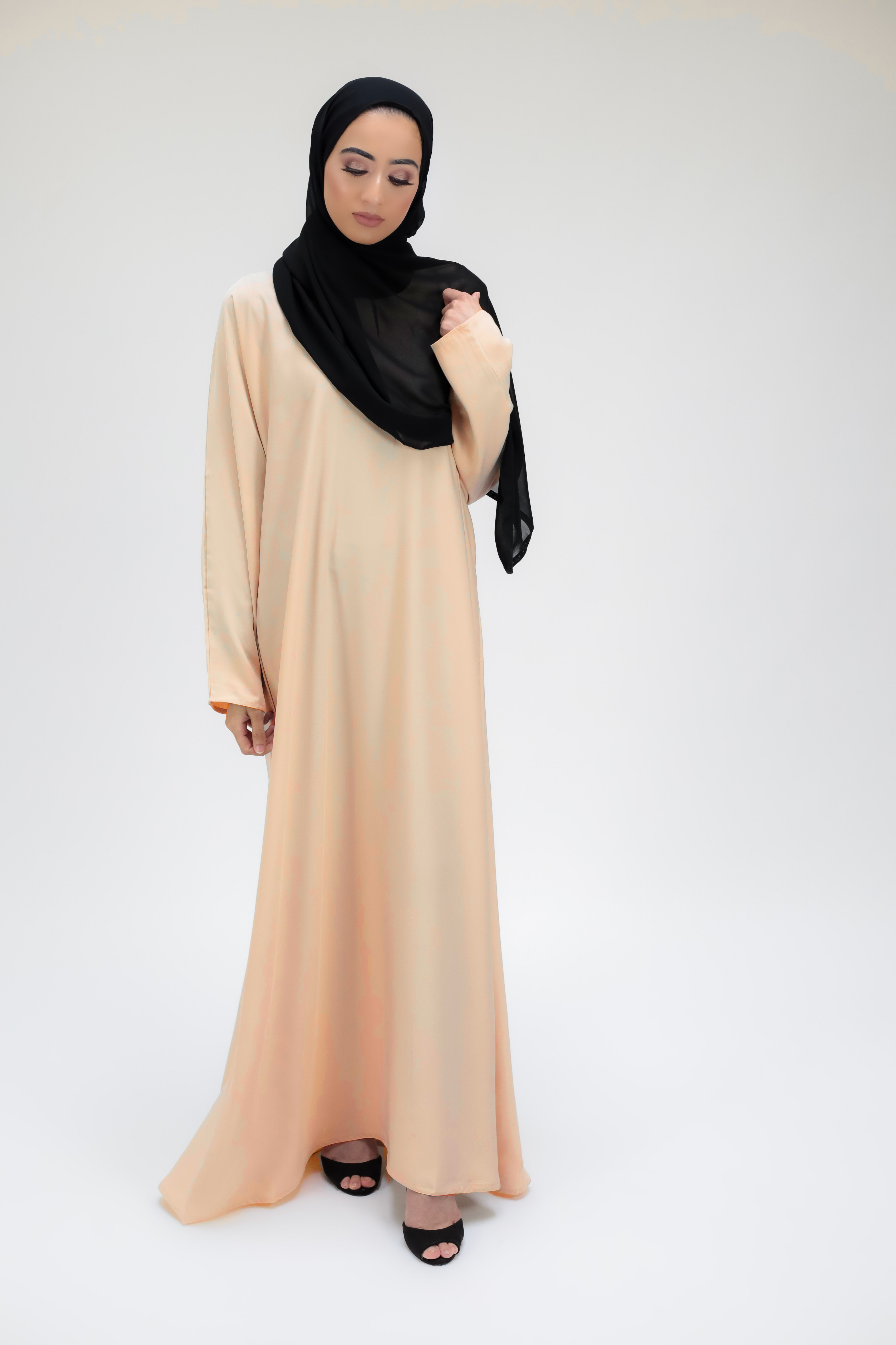 Abaya top slip dress